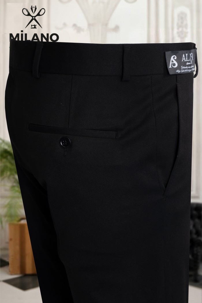 Bonita Kumaş Slim Comfort Pantolon – Siyah