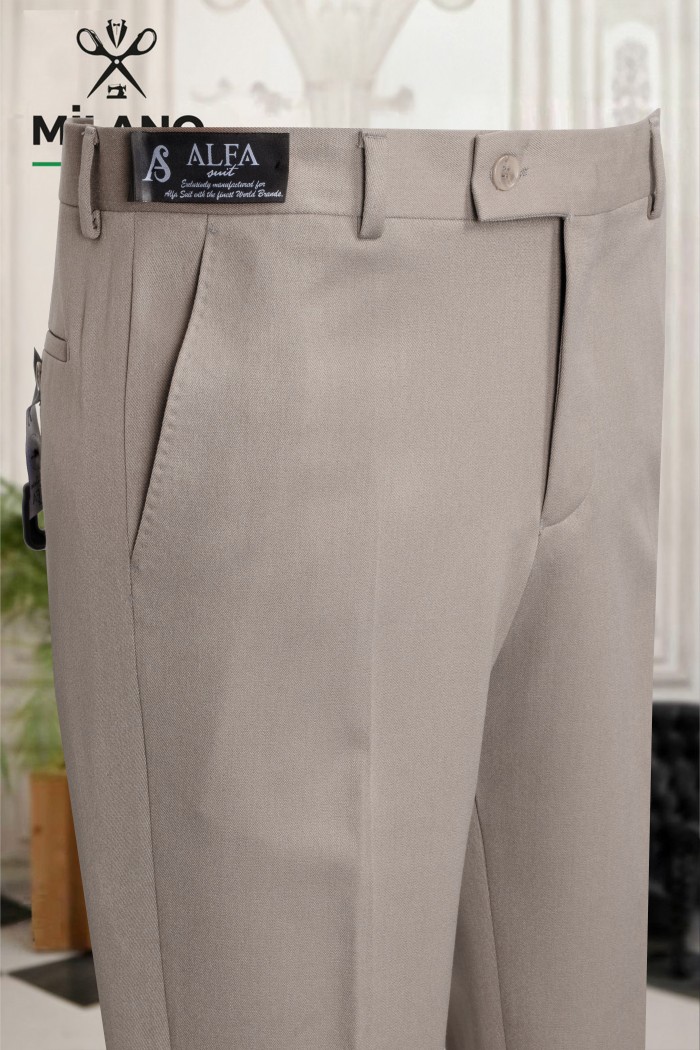 Bonita Kumaş Slim Comfort Pantolon – Vizon