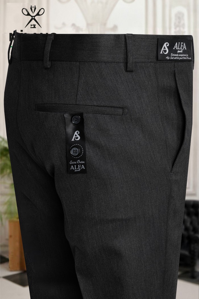 Bonita Kumaş Slim Comfort Pantolon – Antrasit