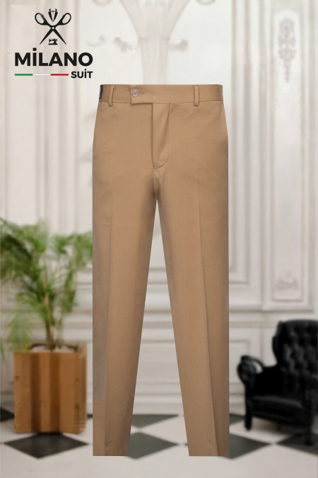 Bonita Kumaş Slim Comfort Pantolon – Camel