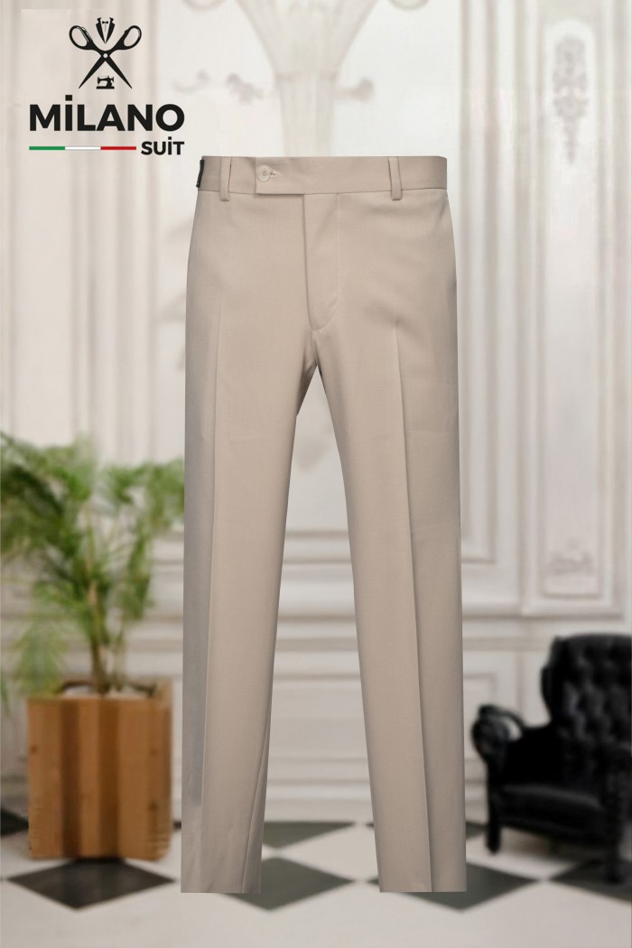 Bonita Kumaş Slim Comfort Pantolon – Bej