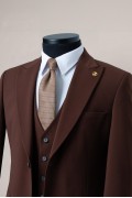 Kahve Slim Fit Yelekli Takım Elbise – Toptan 6’lı Seri (2 Varyant Seçeneği) Kahve Slim Fit Yelekli Takım Elbise – Toptan 6’lı Seri (2 Varyant Seçeneği)