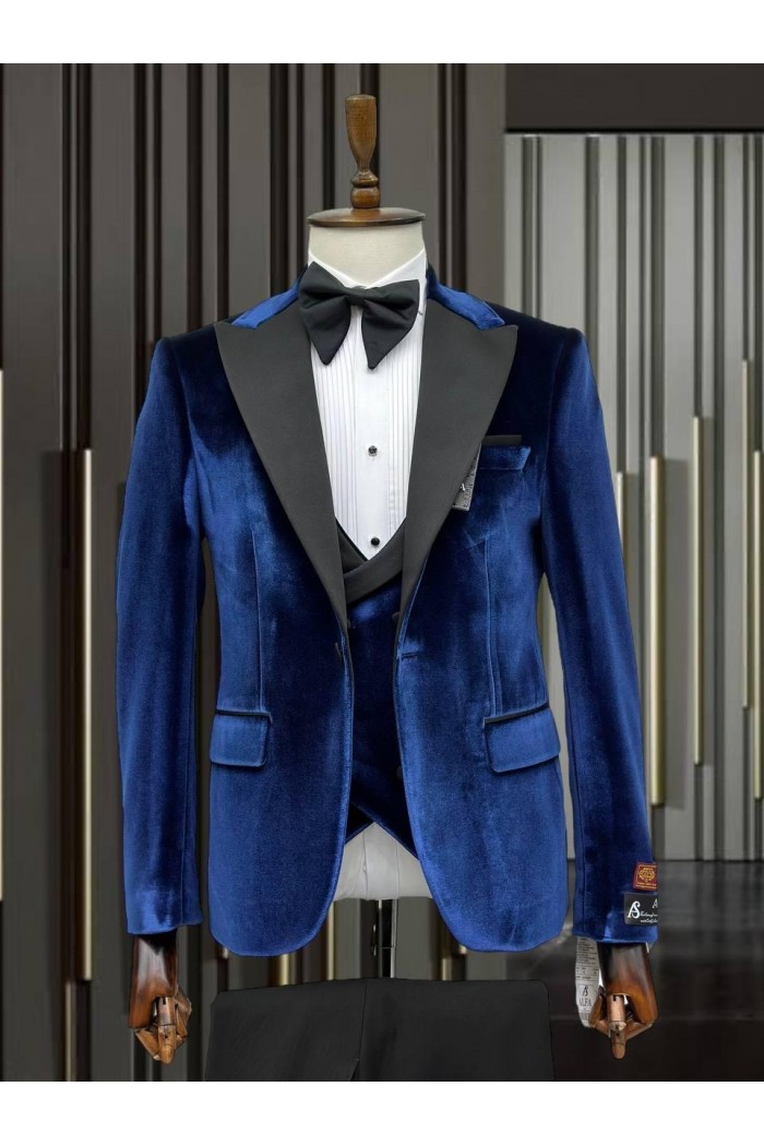 Alfa Suit Slim Fit Koyu Gri Düz Takım Elbise