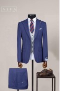 Alfa Suit Slim Fit Açık Gri Düz Takım Elbise Alfa Suit Slim Fit Açık Gri Düz Takım Elbise