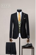 Alfa Suit Slim Fit Açık Gri Düz Takım Elbise Alfa Suit Slim Fit Açık Gri Düz Takım Elbise