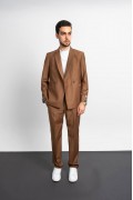 Alfa Suit Slim Fit Açık Gri Düz Takım Elbise Alfa Suit Slim Fit Açık Gri Düz Takım Elbise