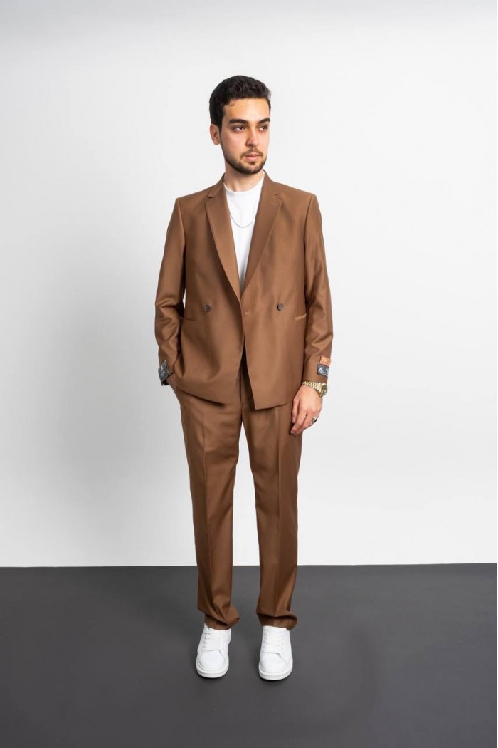 Alfa Suit Slim Fit Açık Gri Düz Takım Elbise Alfa Suit Slim Fit Açık Gri Düz Takım Elbise