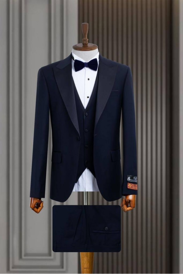 Alfa Suit Slim Fit Koyu Gri Düz Takım Elbise Alfa Suit Slim Fit Koyu Gri Düz Takım Elbise