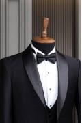 Alfa Suit Slim Fit Koyu Gri Düz Takım Elbise Alfa Suit Slim Fit Koyu Gri Düz Takım Elbise
