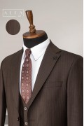 Alfa Suit Slim Fit Koyu Gri Düz Takım Elbise Alfa Suit Slim Fit Koyu Gri Düz Takım Elbise