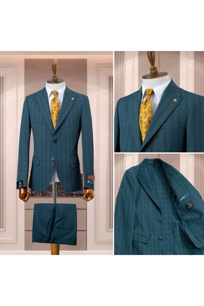 Alfa Suit Slim Fit Açık Gri Düz Takım Elbise Alfa Suit Slim Fit Açık Gri Düz Takım Elbise