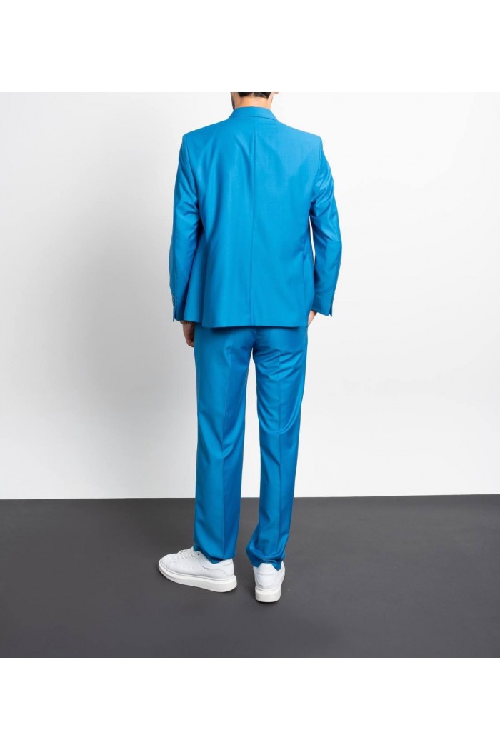 Alfa Suit Slim Fit Açık Gri Düz Takım Elbise Alfa Suit Slim Fit Açık Gri Düz Takım Elbise