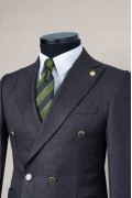 Alfa Suit Slim Fit Koyu Gri Düz Takım Elbise Alfa Suit Slim Fit Koyu Gri Düz Takım Elbise