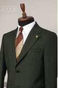 Alfa Suit Slim Fit Koyu Gri Düz Takım Elbise Alfa Suit Slim Fit Koyu Gri Düz Takım Elbise