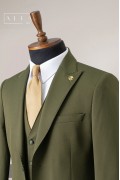 Alfa Suit Slim Fit Açık Gri Düz Takım Elbise Alfa Suit Slim Fit Açık Gri Düz Takım Elbise