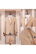Alfa Suit Slim Fit Bej Düz Takım Elbise Alfa Suit Slim Fit Bej Düz Takım Elbise