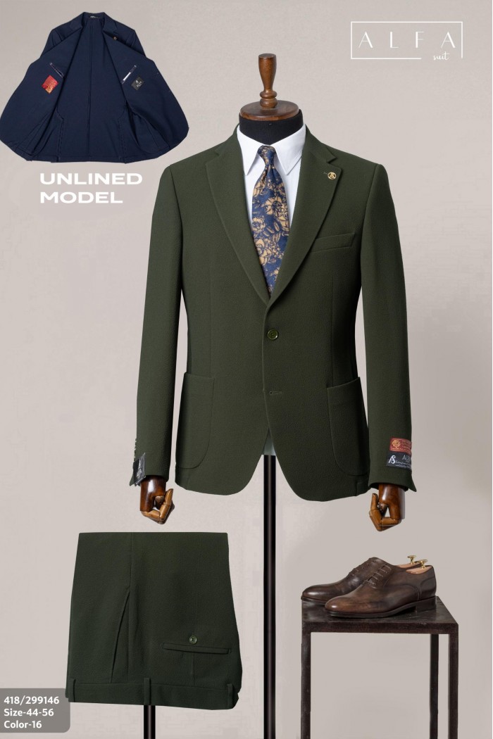 Alfa Suit Slim Fit Açık Gri Düz Takım Elbise Alfa Suit Slim Fit Açık Gri Düz Takım Elbise