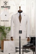 Alfa Suit Slim Fit Açık Gri Düz Takım Elbise Alfa Suit Slim Fit Açık Gri Düz Takım Elbise