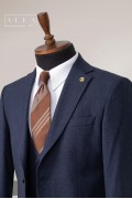 Alfa Suit Slim Fit Koyu Gri Düz Takım Elbise Alfa Suit Slim Fit Koyu Gri Düz Takım Elbise
