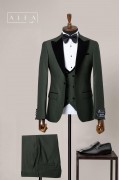 Alfa Suit Slim Fit Açık Gri Düz Takım Elbise Alfa Suit Slim Fit Açık Gri Düz Takım Elbise