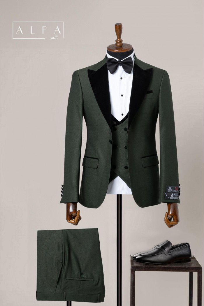 Alfa Suit Slim Fit Açık Gri Düz Takım Elbise Alfa Suit Slim Fit Açık Gri Düz Takım Elbise