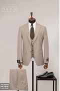 Alfa Suit Slim Fit Açık Gri Düz Takım Elbise Alfa Suit Slim Fit Açık Gri Düz Takım Elbise