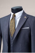 Alfa Suit Slim Fit Koyu Gri Düz Takım Elbise Alfa Suit Slim Fit Koyu Gri Düz Takım Elbise