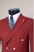 Alfa Suit Slim Fit Kahverengi Düz Takım Elbise Alfa Suit Slim Fit Kahverengi Düz Takım Elbise