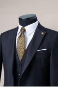 Alfa Suit Slim Fit Koyu Gri Düz Takım Elbise Alfa Suit Slim Fit Koyu Gri Düz Takım Elbise