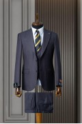 Alfa Suit Slim Fit Koyu Gri Düz Takım Elbise Alfa Suit Slim Fit Koyu Gri Düz Takım Elbise
