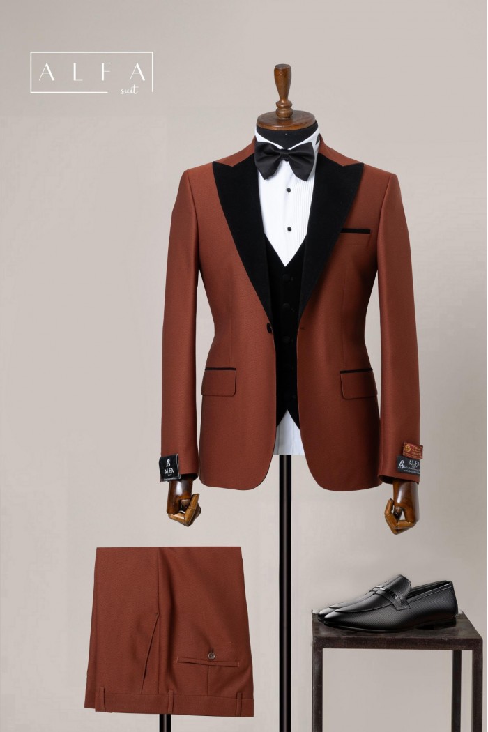 Alfa Suit Slim Fit Açık Gri Düz Takım Elbise Alfa Suit Slim Fit Açık Gri Düz Takım Elbise