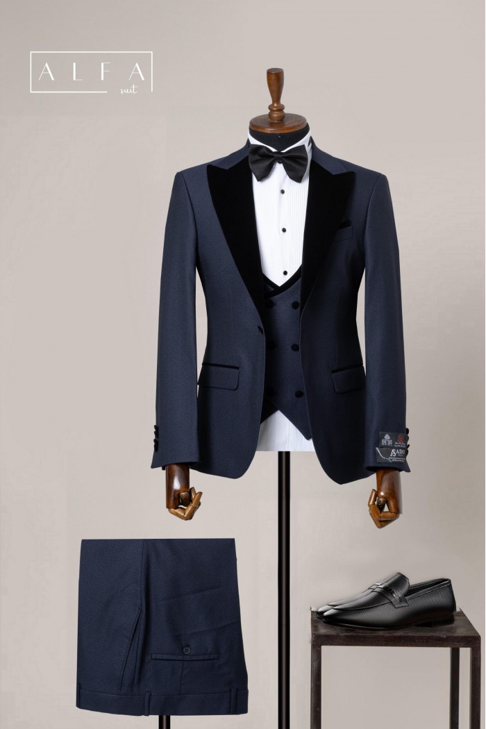 Alfa Suit Slim Fit Açık Gri Düz Takım Elbise Alfa Suit Slim Fit Açık Gri Düz Takım Elbise