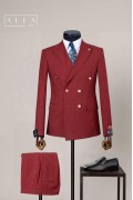 Alfa Suit Slim Fit Açık Gri Düz Takım Elbise Alfa Suit Slim Fit Açık Gri Düz Takım Elbise