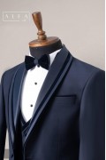 Alfa Suit Slim Fit Koyu Gri Düz Takım Elbise Alfa Suit Slim Fit Koyu Gri Düz Takım Elbise