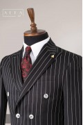 Alfa Suit Slim Fit Koyu Gri Düz Takım Elbise Alfa Suit Slim Fit Koyu Gri Düz Takım Elbise