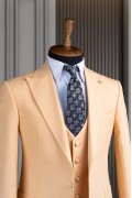 Alfa Suit Slim Fit Açık Gri Düz Takım Elbise Alfa Suit Slim Fit Açık Gri Düz Takım Elbise