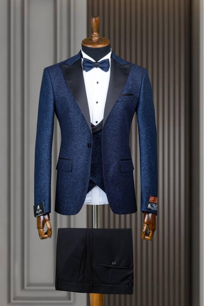 Alfa Suit Slim Fit Koyu Gri Düz Takım Elbise Alfa Suit Slim Fit Koyu Gri Düz Takım Elbise