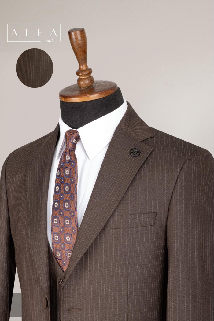 Alfa Suit Slim Fit Açık Gri Düz Takım Elbise Alfa Suit Slim Fit Açık Gri Düz Takım Elbise