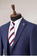 Alfa Suit Slim Fit Açık Gri Düz Takım Elbise Alfa Suit Slim Fit Açık Gri Düz Takım Elbise