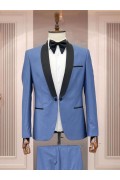 Alfa Suit Slim Fit Açık Gri Düz Takım Elbise Alfa Suit Slim Fit Açık Gri Düz Takım Elbise