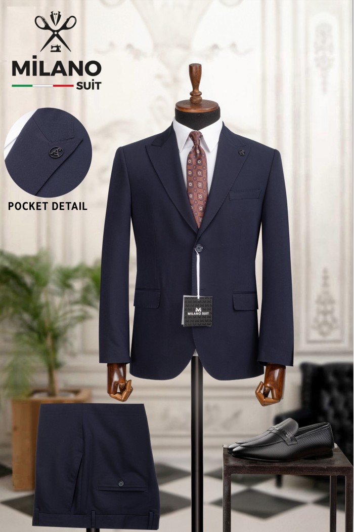 Alfa Suit Slim Fit Açık Gri Düz Takım Elbise Alfa Suit Slim Fit Açık Gri Düz Takım Elbise