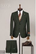 Alfa Suit Slim Fit Açık Gri Düz Takım Elbise Alfa Suit Slim Fit Açık Gri Düz Takım Elbise