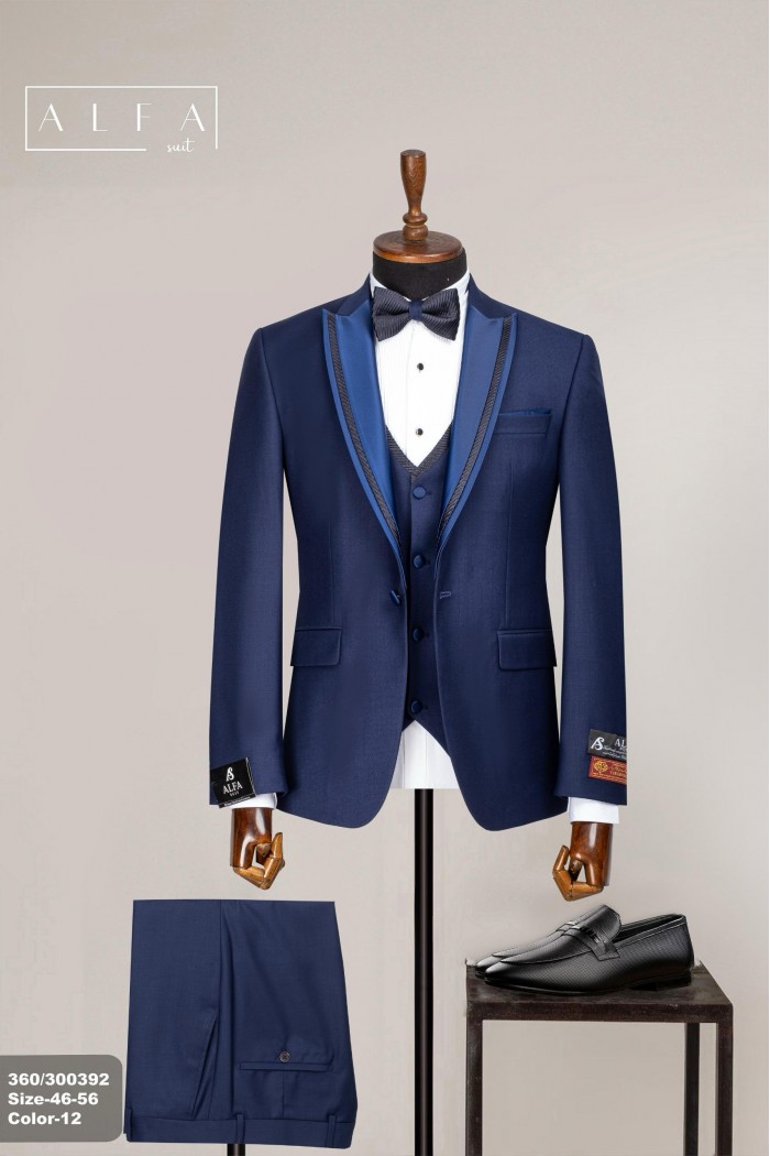 Alfa Suit Slim Fit Açık Gri Düz Takım Elbise Alfa Suit Slim Fit Açık Gri Düz Takım Elbise