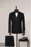 Alfa Suit Slim Fit Açık Gri Düz Takım Elbise Alfa Suit Slim Fit Açık Gri Düz Takım Elbise