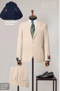 Alfa Suit Slim Fit Açık Gri Düz Takım Elbise Alfa Suit Slim Fit Açık Gri Düz Takım Elbise