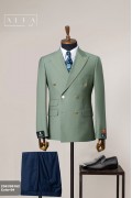 Alfa Suit Slim Fit Açık Gri Düz Takım Elbise Alfa Suit Slim Fit Açık Gri Düz Takım Elbise