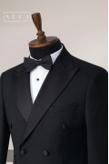 Alfa Suit Slim Fit Koyu Gri Düz Takım Elbise Alfa Suit Slim Fit Koyu Gri Düz Takım Elbise