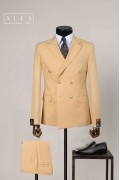 Alfa Suit Slim Fit Bej Düz Takım Elbise Alfa Suit Slim Fit Bej Düz Takım Elbise