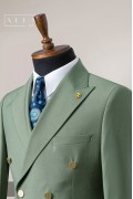Alfa Suit Slim Fit Açık Gri Düz Takım Elbise Alfa Suit Slim Fit Açık Gri Düz Takım Elbise