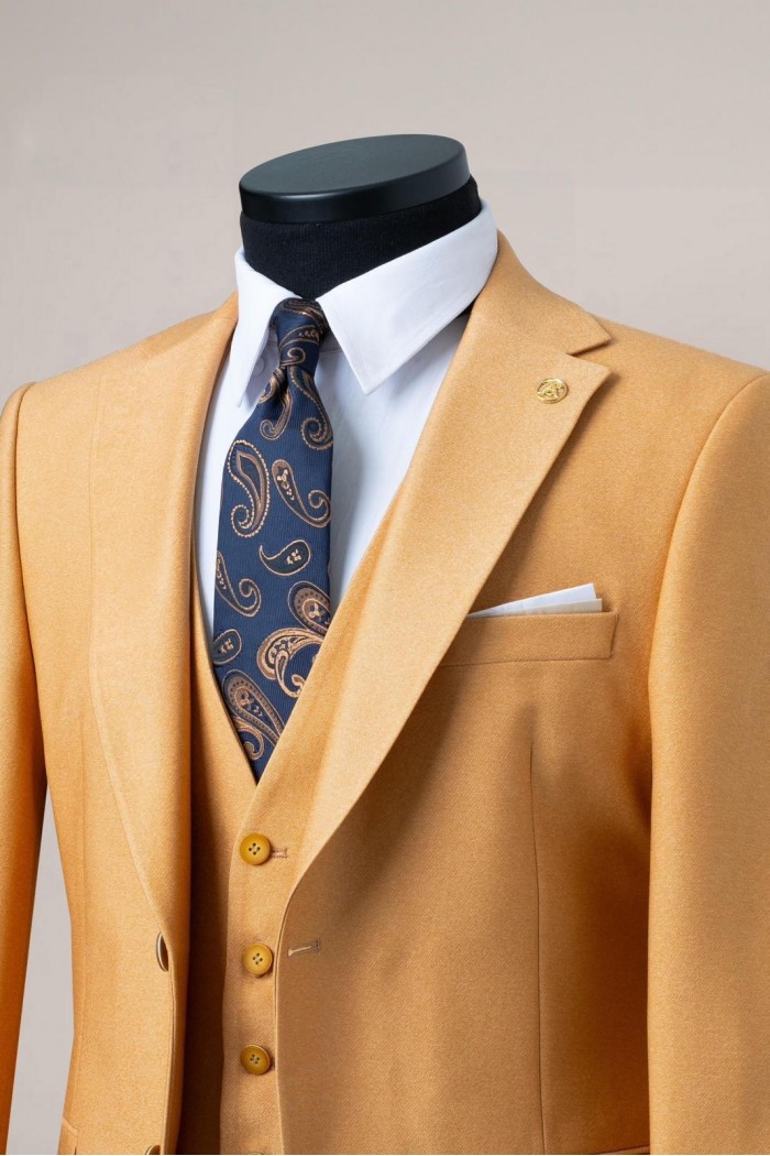 Alfa Suit Slim Fit Bej Düz Takım Elbise Alfa Suit Slim Fit Bej Düz Takım Elbise